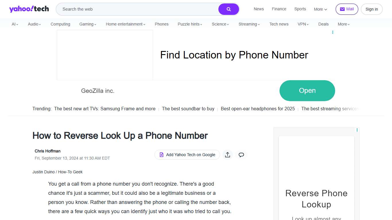 How to Reverse Look Up a Phone Number